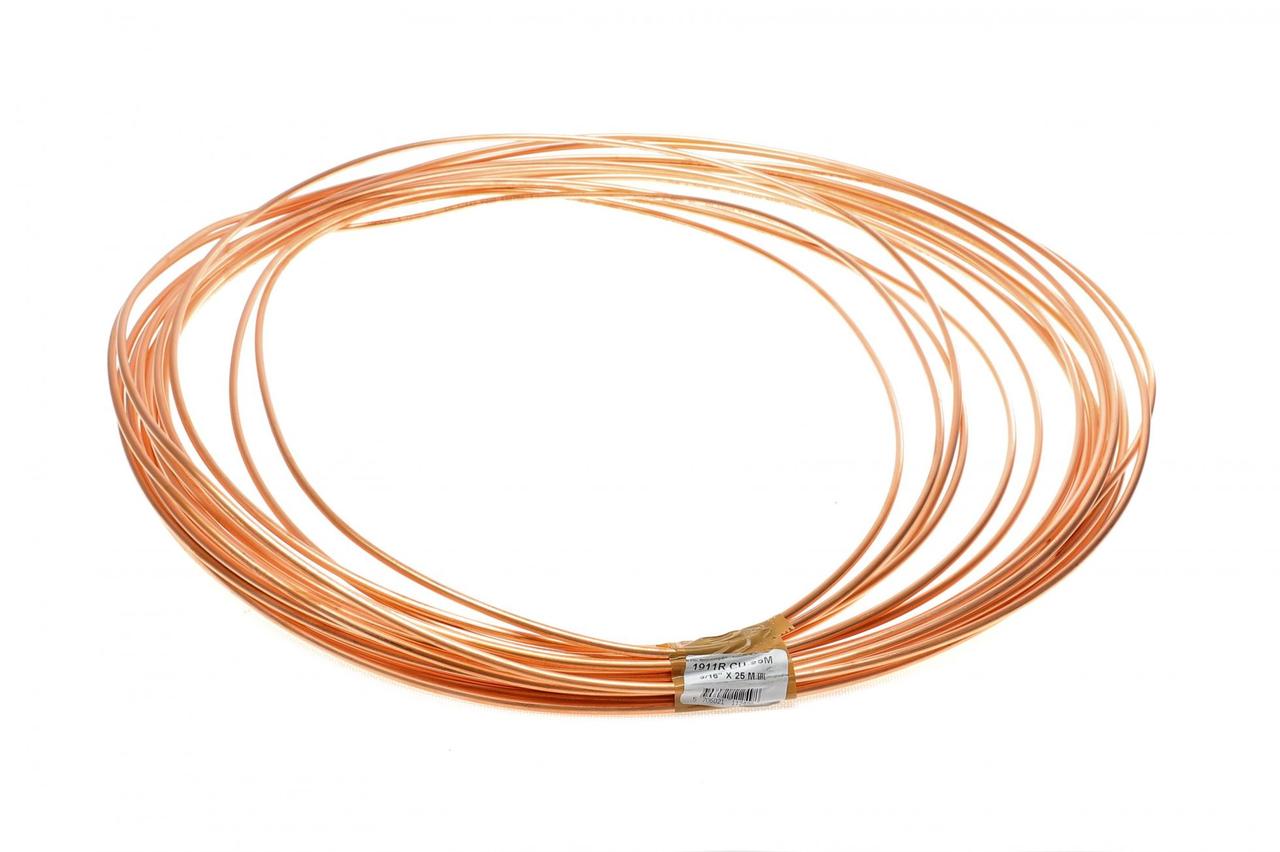 Мідна гальмівна трубка (гальмівний шланг) 50 метрів Ø4.75 - (3/16 дюйм), фото 1