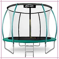 Батут King Sport PRO 252 см із внутрішньою сіткою та драбинкою-США