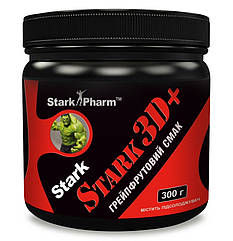 Передтренувальний комплекс Stark Pharm 3D + (DMAA/PUMP) (300 г) grapefruit старк фарм