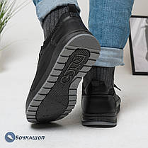 Чорні чоловічі кросівки, фото 2
