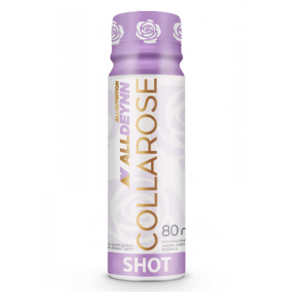 Домішка з колагеном AllNutrition AllDeynn Collarosse 12x80 мл Raspberry wilk Strawberry