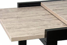 Кухонний стіл трансформер Слайдер дерево + ДСП Fusion Furniture, колір Венге / Дуб шервуд, фото 5