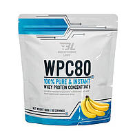 Сывороточный протеин концентрат Bodyperson Labs WPC80 900 г Banana