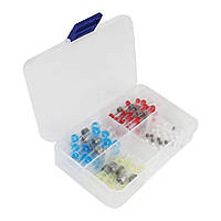 Набор гильз термоусадочных с припоем олово (50 штук)