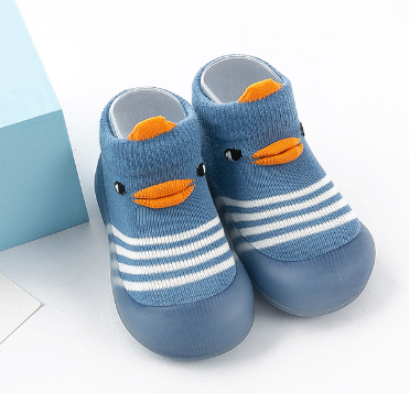 Тапочки-носки на силиконовой подошве для детей - фото 1 - id-p573455362