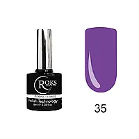 Камуфлирующая база РОКС rubber base French ROKS 8ml. Сиреневый