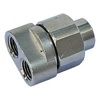 IDROBASE Адаптер для двох сопел з 1/4В на 2*1/4В