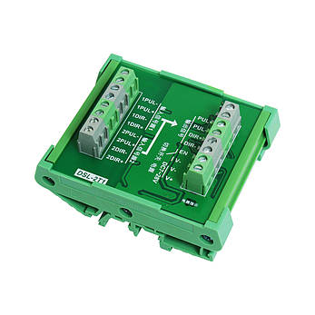 Двоканальний перемикач джерела вхідних сигналів драйвера DSL-2T1, плата керування сигналами, фото 1