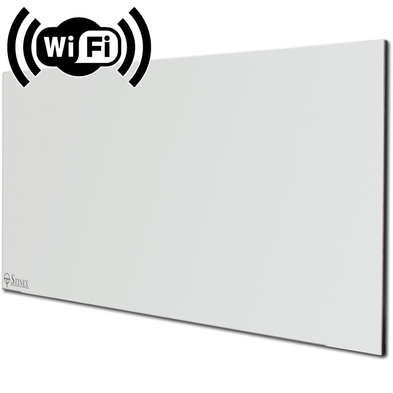 Керамічний обігрівач конветроційний тмStinex, PLAZA CERAMIC 500-1000/220 Thermo-control White, з Wi-Fi