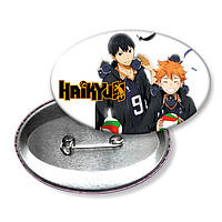 Персонажи Haikyu. Значок