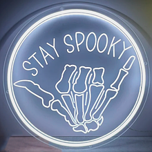 Світлодіодна неонова вивіска "Stay Spooky". LED-вивіска.