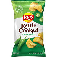 Чипсы Lay's Kettle Cooked Jalapeno Халапеньо 226g