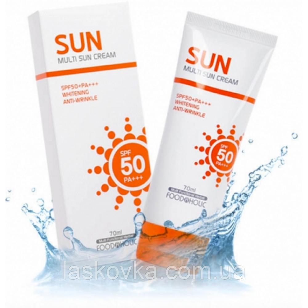 Сонцезахисний крем Food a Holic Multi Sun Cream SPF50, 70 мл, фото 1