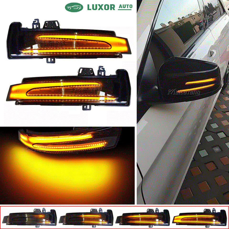 Динамічний LED-повторювач повороту в дзеркало Mercedes W204 W212 W176 W221 X204 покажчик повороту