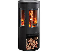 Печь дровяная круглая Color Stove G3 BLACK STEEL