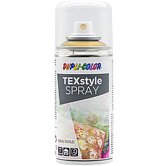 Фарба для тканини та текстилю Dupli Color TexStyle, 150 мл Аерозоль Золотистий