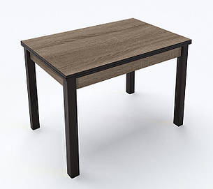 Стіл обідній розкладний Марсель Fusion Furniture, колір ніг венге /стільниця Дуб сонома трюфель, фото 1