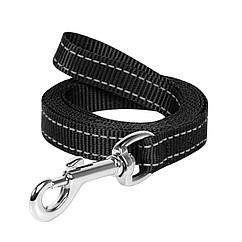 Повідець Dog Extreme нейлоновий 14 мм 200 см Чорний, 7561705 — 518