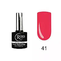 Камуфлирующая база РОКС rubber base French ROKS 8ml. Красный