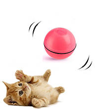 Sundy Іграшка для кішки USB smart м'яч-куль з хаотичним рухом і випромінюваною червоною точкою Червоний