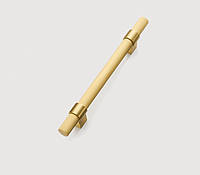 Ручка скоба рейлинг модерн RL-3138-128 GM матовое золото 128 мм.