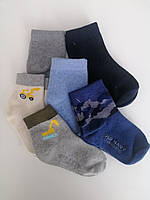 Укорочені дитячі шкарпетки для хлопчика, комплект 6 пар різнокольорових шкарпеток old navy