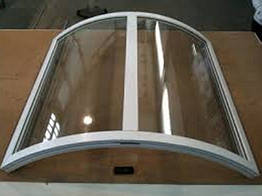 Скло радіусне для виготовлення фасадів меблів