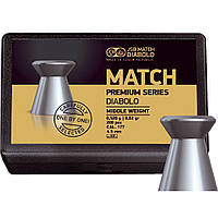 Кулі матчеві JSB Match Premium Middle Weight 4.5 мм, 0.52 г, 500 шт/уп