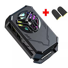 Універсальний напівпровідниковий радіатор-вентилятор (кулер) для смартфона Union PUBG Mobile F30 з АКК 1000 mAh