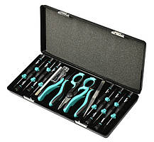 Whirlpower Набір інструментів для точ. механіки 15од. пластик.кейс
