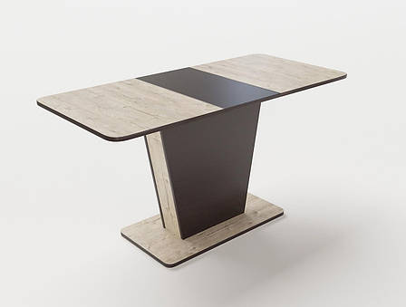 Стіл обідній розкладний Атлант Fusion Furniture, колір дуб шервуд / венге магія, фото 1