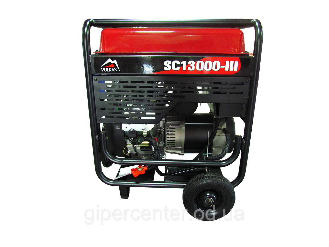 VULKAN Генераторна установка SC13000-III 3ф 13 кВА, ел.старт, бак-45л - фото 1 - id-p1680240323