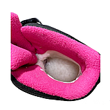 Дитячі зимові ортопедичні термо черевики чоботи на хутрі для дівчинки Sursil Ortho чорний розміри 24-29, фото 5