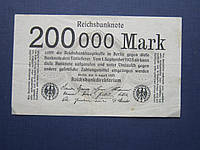 Банкнота 200000 марок Германия 1923