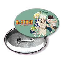 Dr. Stone. Доктор Стоун. Значок