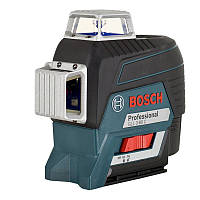BoschНівелір лазерний GLL 3-80 C +LR7 +BM1, 12В, L-Boxx, 24м/120м, ± 0,2 мм/м, IP 54