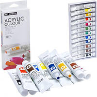 Фарби 12мл "Art Ranger" 12 кольорів "Acrylie" PA31.12012  купити дешево оптом в інтернет-магазині