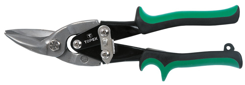 Topex01A425 Tin snips, 250 mm, left - фото 1 - id-p1680890297