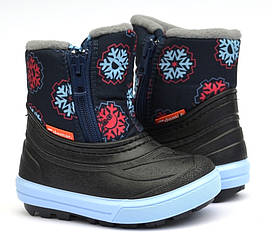 Зимові дутики Demar WINTER 1509D синій р.20/21