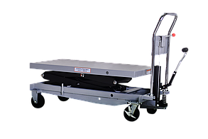 VULKAN Стіл-платформа вантажопідйомний гідравлічний 1000кг/1,5м SYTJ-100S колір - сірий