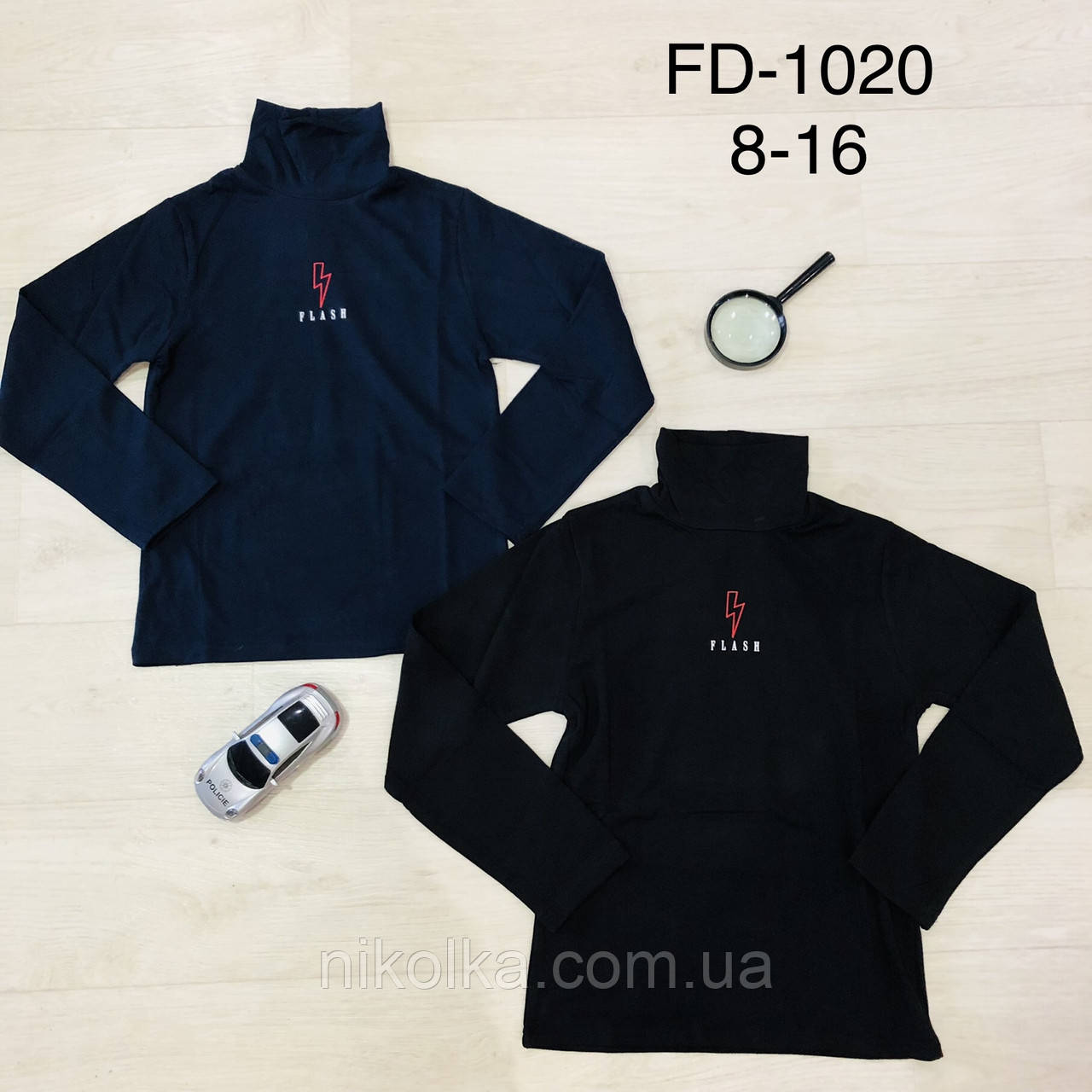 Гольф з мікронапиленням для хлопчика оптом, F&D, 8-16 років, арт. 1020, фото 1