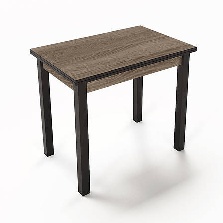 Стіл розкладний для маленької кухні Ажур Fusion Furniture, колір венге / дуб сонома трюфель, фото 1