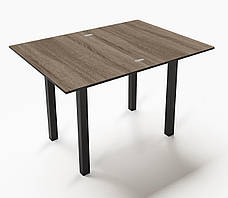 Стіл розкладний для маленької кухні Ажур Fusion Furniture, колір венге / дуб сонома трюфель, фото 6