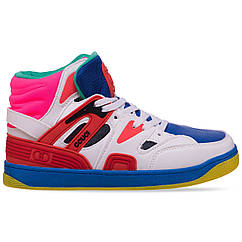 Кросівки баскетбольні Power Fitness Sport F056-2 розмір 39 Білий-синій-червоний, 7512475 — 760