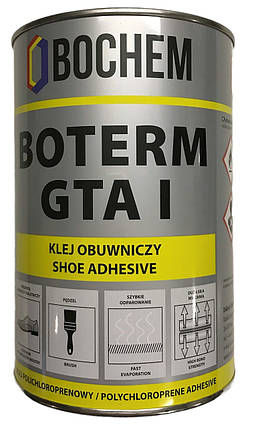 Клей поліхлоропреновий (наїрит) BOTERM «GTA-1» 1л/0,8 кг, фото 2