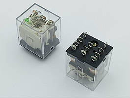 Реле JQX-13F, 24VDC, 10A, 3C