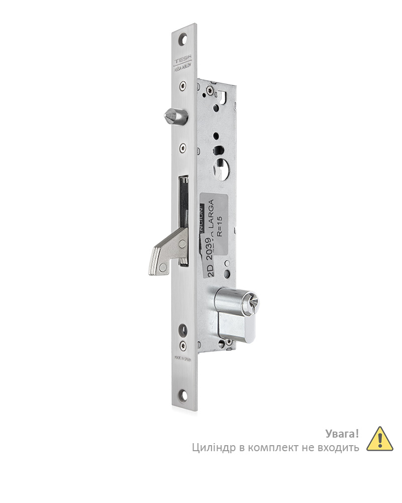 Замок для розсувних дверей TESA 4241BEC BS25мм, фото 1