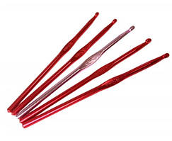 Гачки для в'язання №5.5 (150мм) алюмінієві