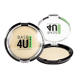 Запечена пудра для обличчя Parisa Cosmetics B4U Baked Silky Powder 7 г, № 01 Ivory