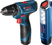 BoschProfessional GSR 120 LI+ ліхтарик GLI 12V-300